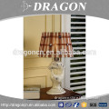 Home decorative peafowl design ceramic cheap table lamp